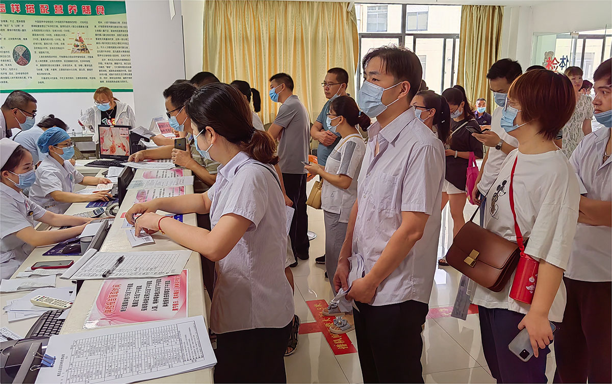 虹潤關(guān)愛(ài)員工健康 體檢溫暖人心